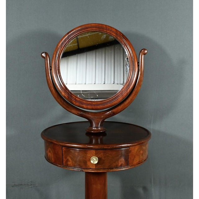 Early 19th Century Barber in Mahogany For Sale - Image 4 of 18