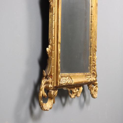 Gilt Wood Wall Mirror For Sale - Image 9 of 11
