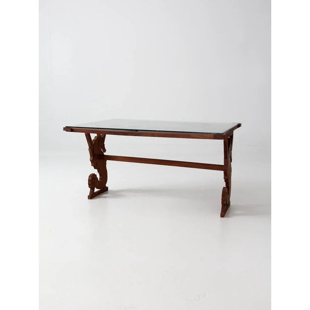 Vintage Ocean Theme Coffee Table Circa 1988 For Sale - Image 6 of 9