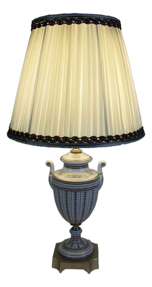 Porcelain Table Lamp, 1970s