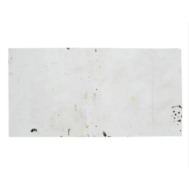 Abstract 1990s Purvis Young Folk Outsider Abstract Collage Painting For Sale - Image 3 of 12