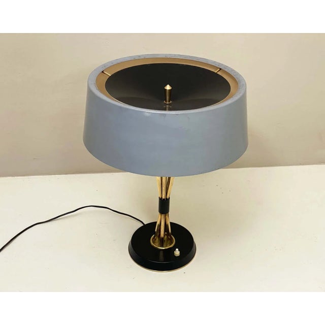 Mid-Century Modern Lamp by Oscar Torlasco for Lumi, 1950s For Sale - Image 3 of 5
