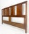 Walnut c1970s Baughman Style Queen Size Headboard Bed Mid Century Modern MINT For Sale - Image 14 of 15