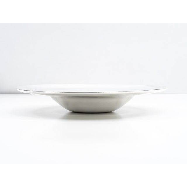 Modern Afra & Tobia Scarpa 999 Pure Silver "ATS Bowl" for San Lorenzo, 1992 For Sale - Image 3 of 10