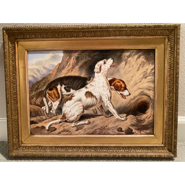 I had this set of Porcelain Paintings appraised, and they valued them for me. They are late 19th Century German school ?...