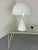 Plastic Modernist Space Age Italian Mushroom Shape Table Lamp from Guzzini, 1970s For Sale - Image 7 of 13