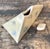 Contemporary Vintage Original Studio Pottery Palm Triangle Box For Sale - Image 3 of 12