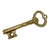 Mid 20th Century Brass Key Bottle Opener For Sale