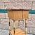 English Mid 20th Century Bamboo and Grasscloth Side Table With Storage Compartment For Sale - Image 3 of 6