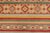 Gold Khorjin Runner 2’8” X 9’4” Multicolor Wool Tribal Hand-Knotted Oriental Rug For Sale - Image 8 of 13