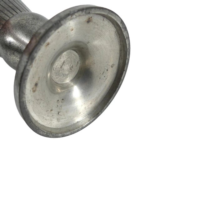 Vintage Art Deco Pewter Vase by Just Andersen, Denmark, 1930s For Sale - Image 6 of 7