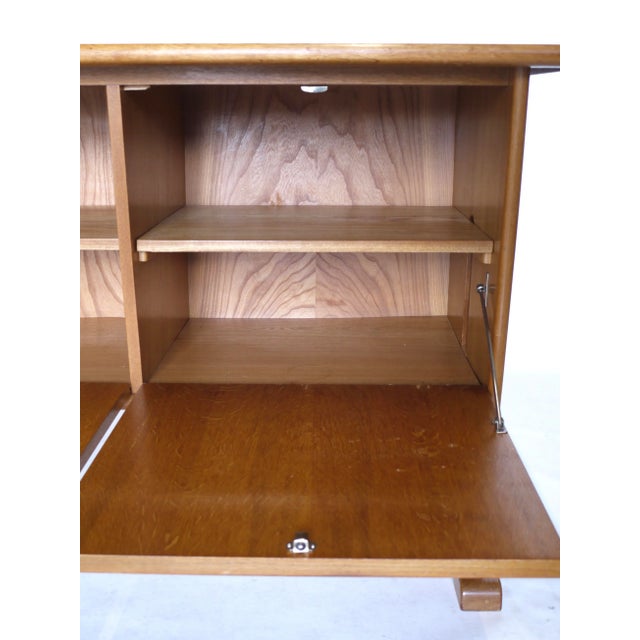 Wood Oak Sideboard by Bas van Pelt for EMS Overschie, 1930s For Sale - Image 7 of 15