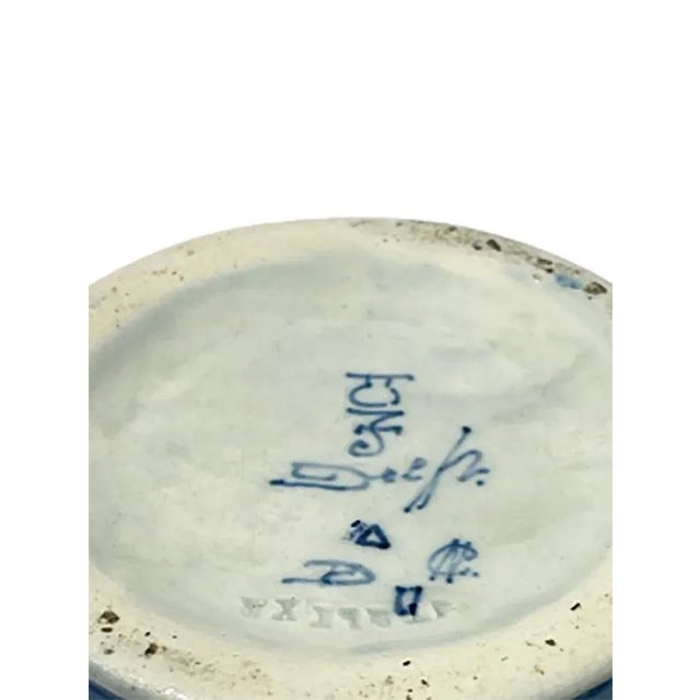 Dutch Delft Bottle Vessels from Porceleyne Fles, 1899-1903, Set of 2 For Sale - Image 10 of 12