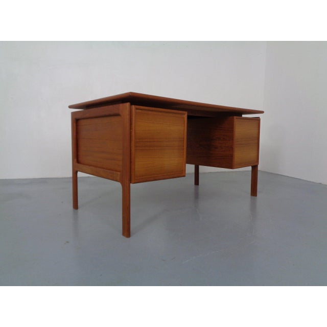 Teak Desk from Gasvig GV Møbler, Denmark, 1960s For Sale - Image 6 of 17