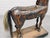 Antique European Hand Carved Wooden Horse Folk Art Sculpture on Wheeled Base For Sale - Image 16 of 16