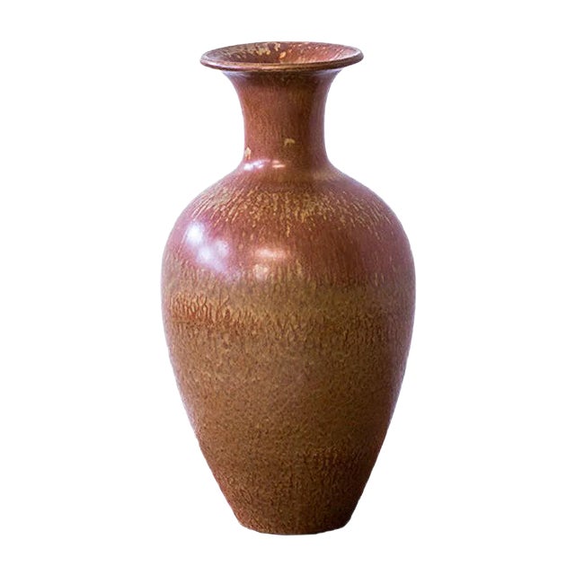 Stoneware Floor Vase by Gunnar Nylund for Rörstrand, 1950s For Sale