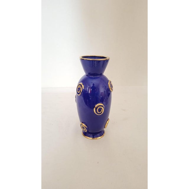 Art Deco Earthenware Vase from Longwy, 1930s For Sale - Image 3 of 8