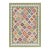 Rug & Kilim’s Contemporary Dhurrie Rug in Green With Colorful Diamond Patterns For Sale