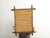 French 1920s Rectangular Faux Bamboo Walnut Mirror with Brown Patina For Sale In Atlanta - Image 6 of 7