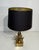 Mid-Century Modern Bronze and brass Nenuphar table lamp Attributed to Maison Charles. Circa 1970 For Sale - Image 3 of 11