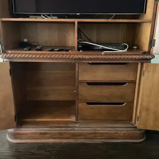 Wood Henredon Armoire For Sale - Image 7 of 7