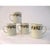 Lovely vintage nine piece Macy's "All The Trimmings Holly" dessert set perfect for use for holiday breakfasts, luncheon or...