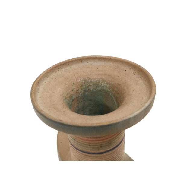 Large Ceramic Vase by Ivo de Santis for Gli Utruschi , 1970's For Sale - Image 4 of 7