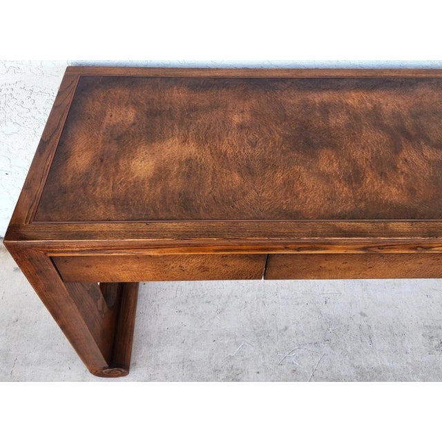 Henredon Circa East Console Table Bar Desk For Sale In Miami - Image 6 of 15