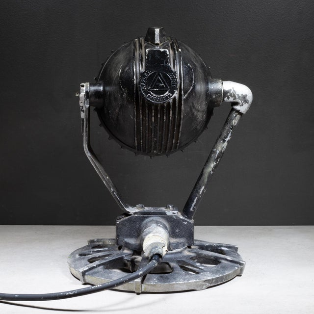 Vintage Explosion-Proof Industrial Spotlight c.1940 For Sale - Image 9 of 13
