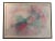 1989 Postmodern Abstract Acrylic Painting on White Lucite Framed For Sale