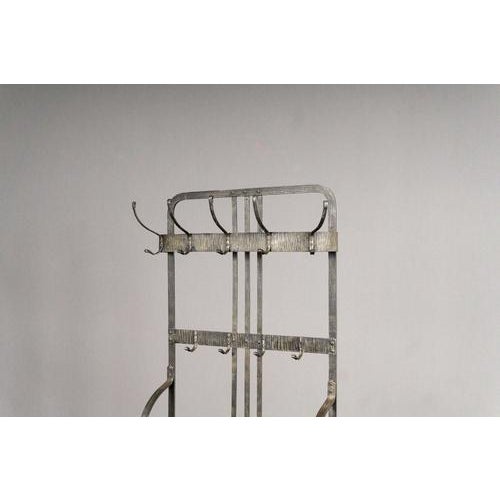 Art Nouveau Wardrobe in Iron For Sale - Image 10 of 18