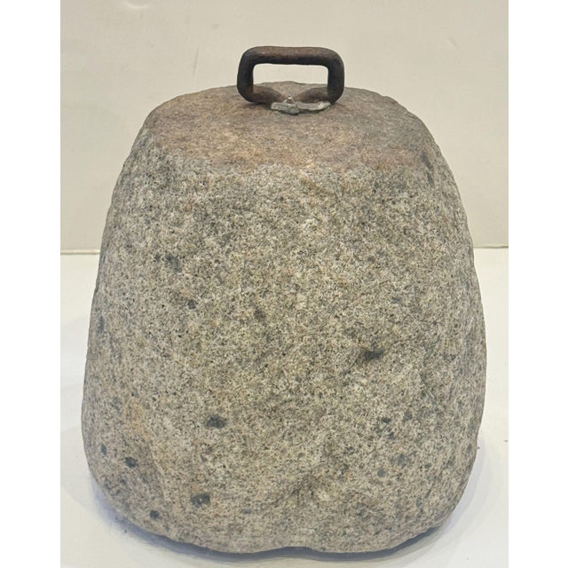 English Granite Tethering Stone or Weighing Element For Sale In Austin - Image 6 of 9