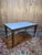 Louis Xvi Style Coffee Table in Carrara Marble with Toupie Legs For Sale - Image 5 of 8