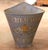 Late 19th Century 19th Century French Châteauneuf-Du-Pape Painted Metal Grape Harvesting Hott For Sale - Image 5 of 8