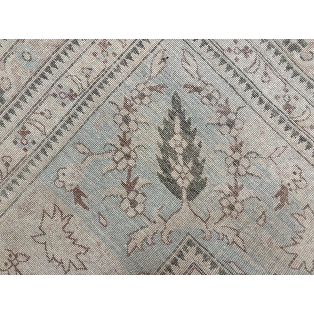 1980s Tabriz Carpet , 12'3" X 17'10 For Sale - Image 5 of 6