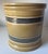 Yellow Ware Blue Banded Canister/Crock For Sale - Image 4 of 7