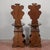 Set of Rustic Wood Chairs and Stools For Sale - Image 4 of 17