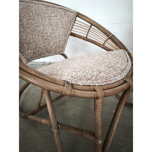 Metal Japanese Imaeda Rattan Lounge Chairs, 1960s, Set of 2 For Sale - Image 7 of 13