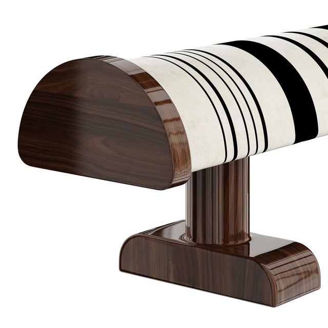 Cella Bench in Wood by Hommés Studio For Sale - Image 6 of 7