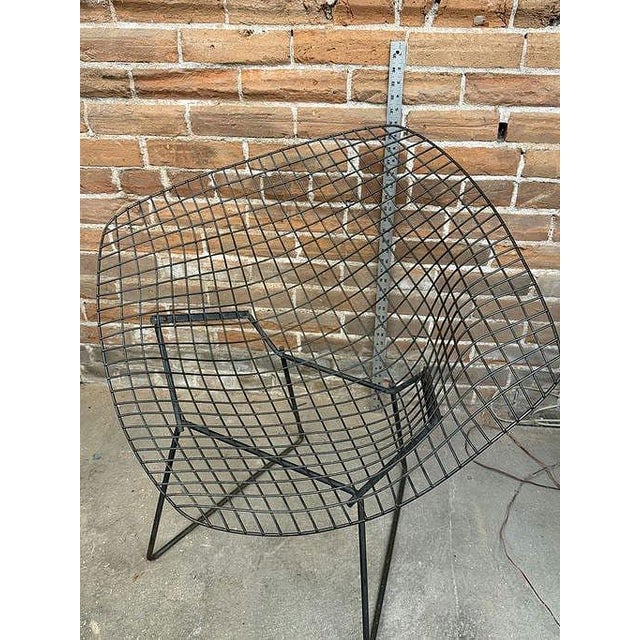 Mid-Century Modern Original Harry Bertoia "Diamond" Lounge Chairs for Knoll International For Sale - Image 3 of 17