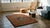 Significant Brown Chocolate Color With Special Floral Design Antique American Hooked Rug For Sale - Image 15 of 15