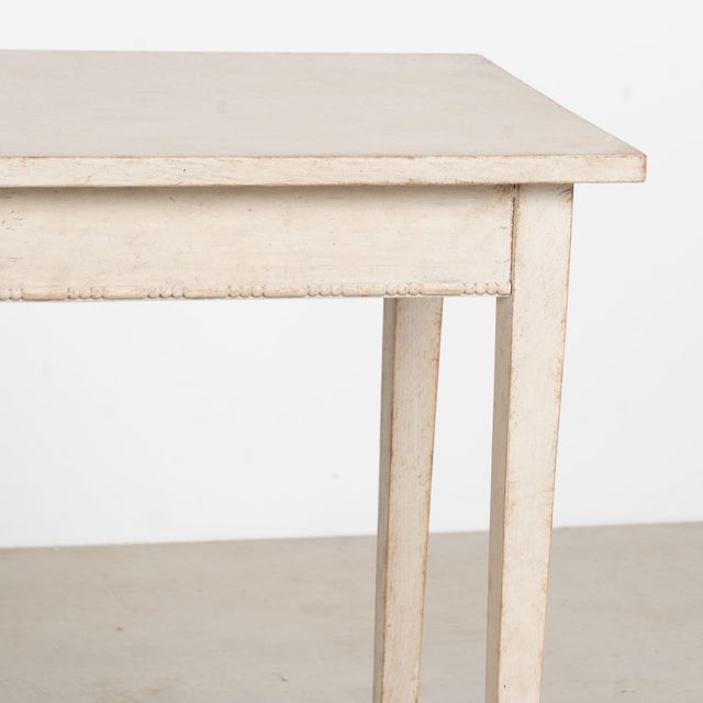 Pair, Early 20th Century Swedish Gray Side Tables For Sale - Image 11 of 13
