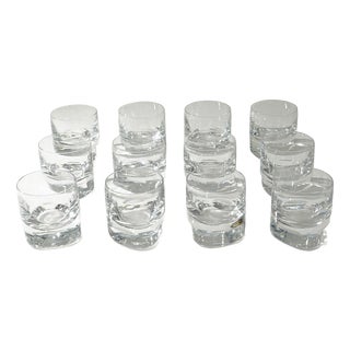 Pitagora Glasses by Marco Zanuso for Arnolfo Di Cambio, 1970s, Set of 12 For Sale