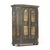 Antique Rustic Farmhouse Folk Art Painted Bridal Cabinet, 1882 For Sale - Image 18 of 18