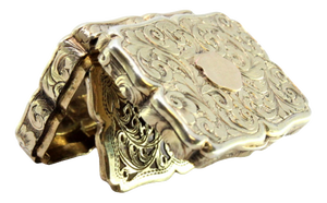 Victorian Gold and Pata Vinaigrette Box