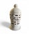 Shabby Chic Hand-Painted Tunisian Terracotta Lantern For Sale - Image 3 of 7