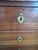 Late 19th-Century French Louis XVI-Style Mahogany Semainier Chest — Breccia Marble Top, Tall Narrow Storage For Sale In New York - Image 6 of 14