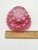 Pink Vintage Fenton Cranberry Opalescent Coin Dot Top Hat Vase With Ruffled Rim For Sale - Image 8 of 9