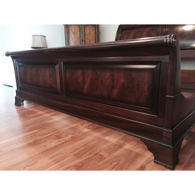 Ethan Allen Somerset King Bedframe | Chairish