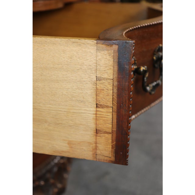 19th C English Thomas Chippendale Style Mahogany Commode Best Quality For Sale - Image 9 of 10